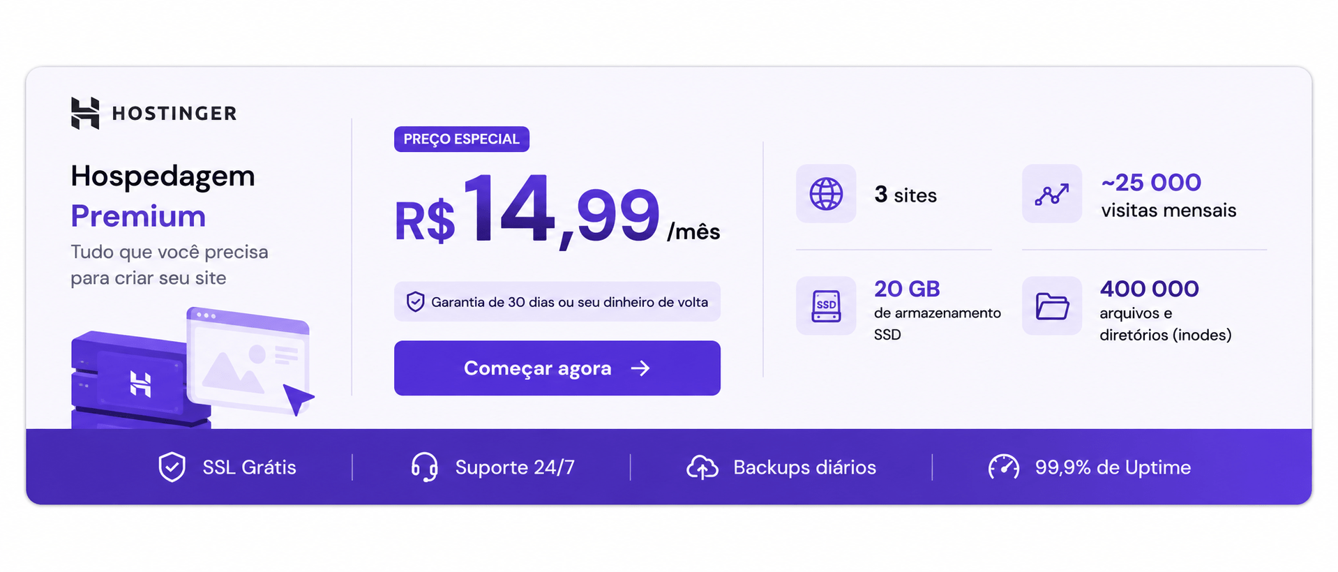 Hostinger Premium Web Hosting