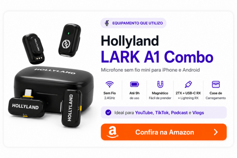 Microfone Hollyland Lark A1 Amazon