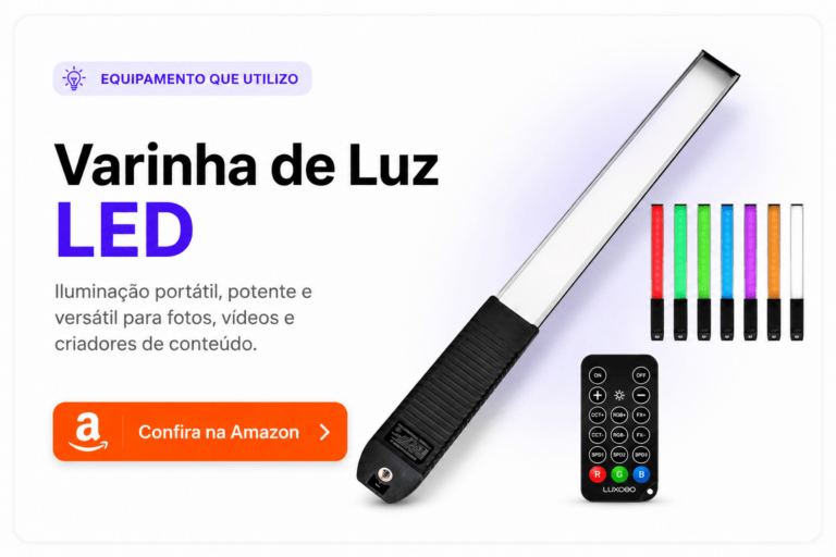Varinha de Luz LED Ofertas Amazon