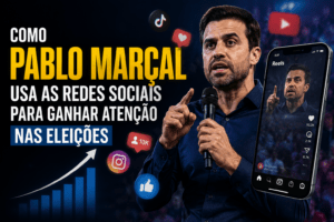 Como Pablo Marçal usa as redes sociais para chamar atenção